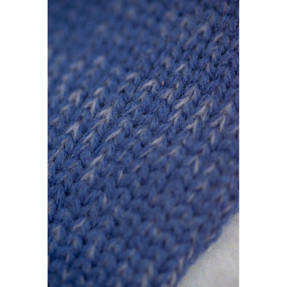 Coperta Crochetts Coperta Azzurro Squalo 70 x 140 x 2 cm