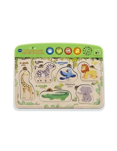 Giocattolo Interattivo Vtech Baby Puzzle Legno animali