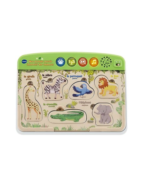 Giocattolo Interattivo Vtech Baby Puzzle Legno animali