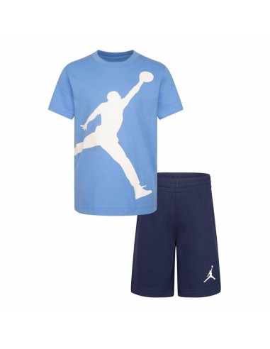 Completo Sportivo per Bambini Jordan Jordan Jumbo Jumpman Azzurro