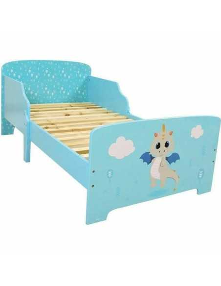 Letto Fun House LEON THE DRAGON 140 x 70 cm Legno MDF