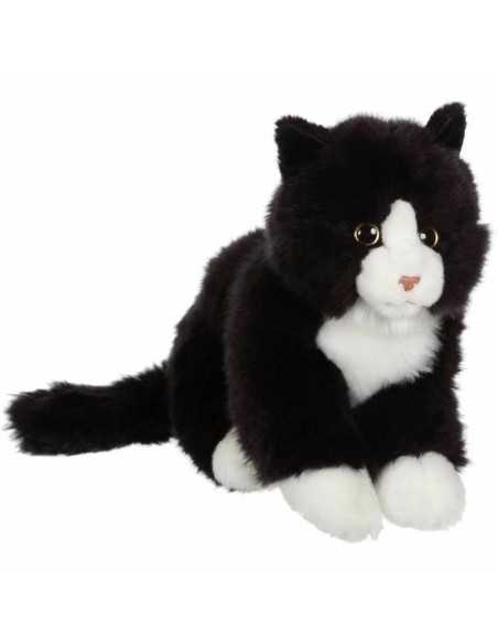 Jouet Peluche Gipsy Chat Noir/Blanc