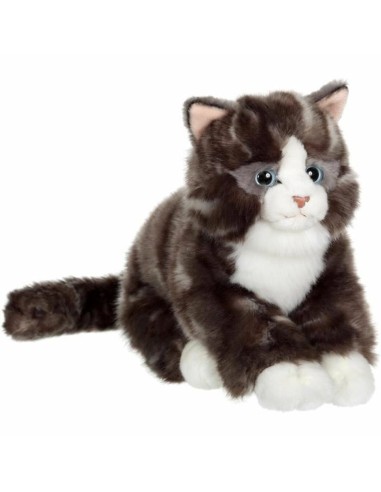 Jouet Peluche Gipsy Chat Gris Moderne