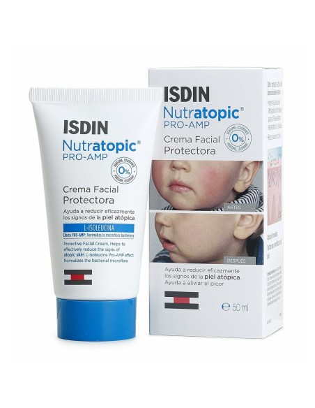 Crème visage Isdin Nutratopic Facial Pro-Amp 50 ml