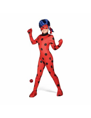 Costume per Bambini Lady Bug 7 Pezzi