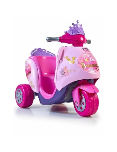 Moto a Spinta Feber Scooty Little Princess Elettrica 6V 84 x 72 x 52 cm