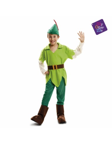 Costume per Bambini My Other Me Verde Peter Pan (5 Pezzi)