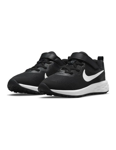 Chaussures de Sport pour Enfants Nike REVVOLUTION 6 (PSV) DD1095 003 Noir