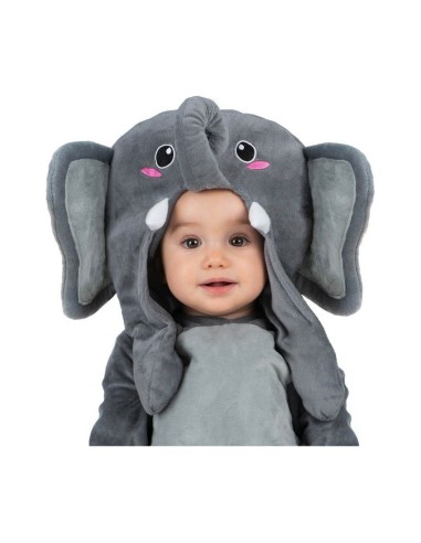 Déguisement pour Bébés My Other Me Eléphant Gris (4 Pièces)