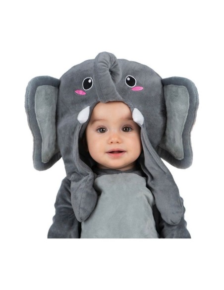 Déguisement pour Bébés My Other Me Eléphant Gris (4 Pièces)