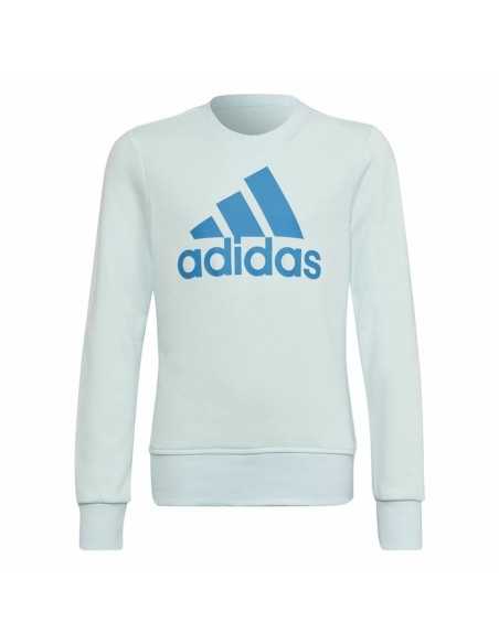 Hoodless Sweatshirt for Girls Adidas Essentials Light Blue