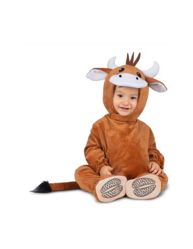 Costume for Babies My Other Me Christmas Brown Ox (4 Pieces)