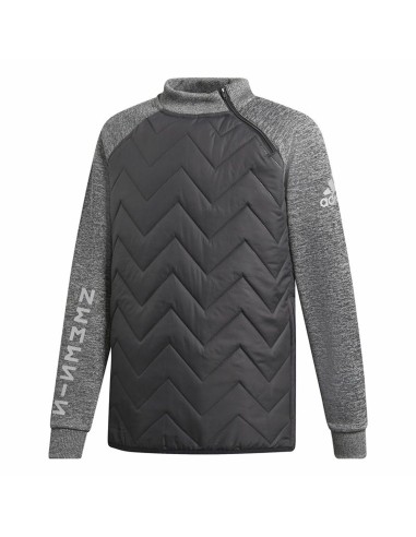 Jungen Sweater ohne Kapuze Adidas Sportswear Nemeziz Grau