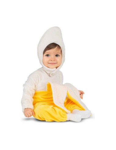 Costume for Babies My Other Me Yellow White Banana 3 Pieces