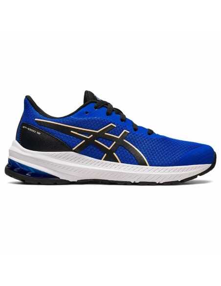 Chaussures de Running pour Enfants Asics GT-1000 12 GS Noir Bleu