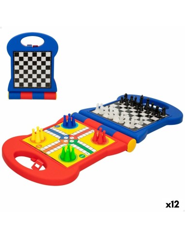 Gioco da Tavolo Colorbaby Scacchi 24 x 3 x 17 cm (12 Unità) (105 Pezzi)