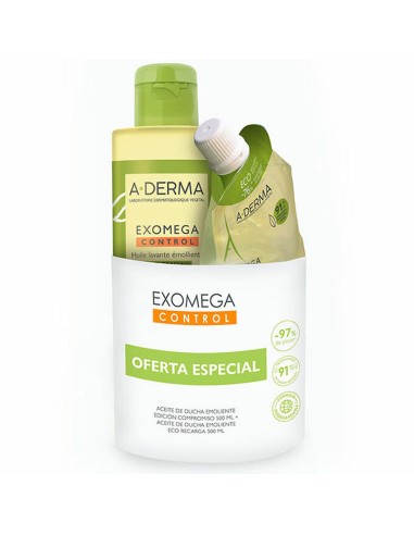 Huile de douce A-Derma Control 2 x 500 ml