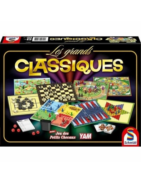 Multi-game Table Schmidt Spiele Les grands Classiques FR