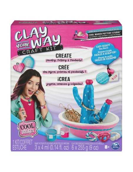 Bracelet and Necklace Making Kit Spin Master Clay your way Plastic