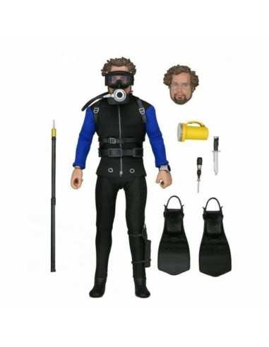 Personaggi d'Azione Neca Jaws Hooper Shark Cage Moderno