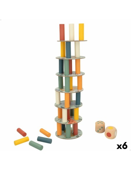 Construction set Woomax 36 Pieces (6 Units)