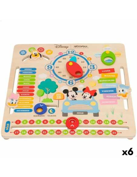 Jouet Educatif Disney Calendrier 30 x 3,5 x 30 cm (6 Unités)