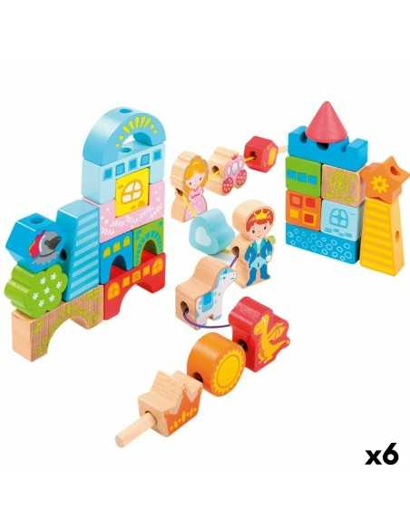 Construction set Woomax 32 Pieces (6 Units)