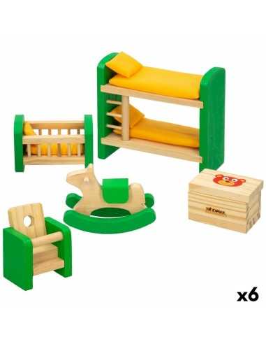 Doll's house bedroom Woomax (6 Units)