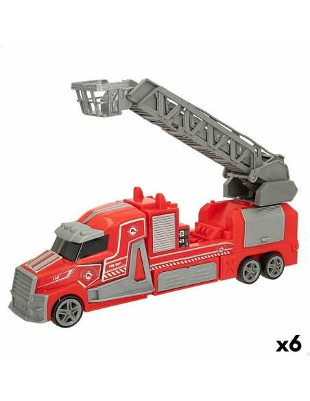 Camion de Pompiers Colorbaby 36 x 14 x 9 cm (6 Unités)