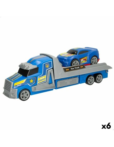 Truck Carrier and Friction Cars Colorbaby 36 x 11 x 10 cm (6 Units)