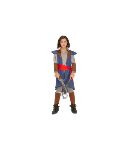 Costume for Children My Other Me Blue justy (7 Pieces)