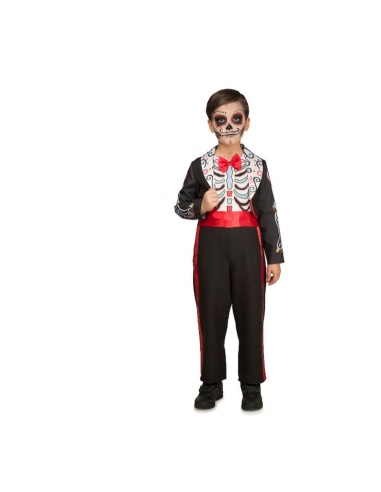 Costume for Children My Other Me Day of the dead 10-12 Years (2 Pieces)