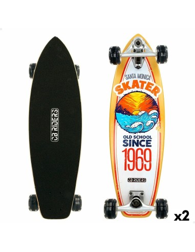 Skateboard Colorbaby 1969 surfero (2 Stück)