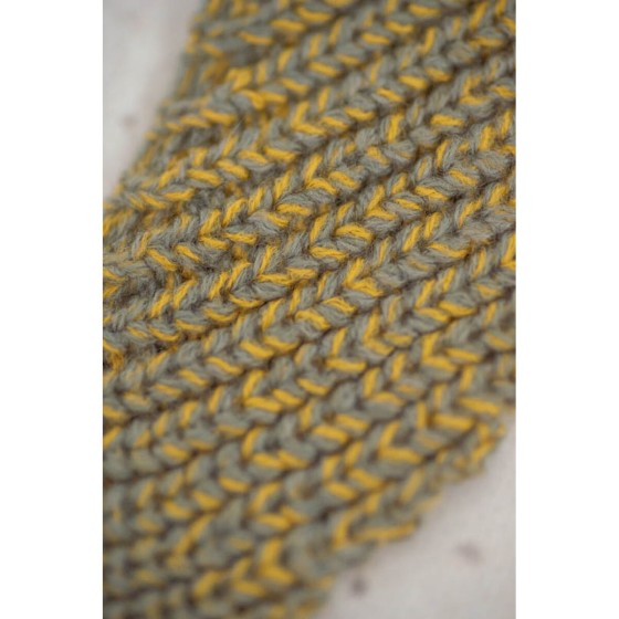 Coperta Crochetts Coperta Grigio Squalo 70 x 140 x 2 cm
