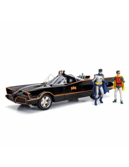 Playset Batman Batmóvil 1966 Classic 3 Stücke Licht 17 cm