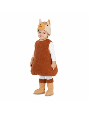 Costume for Children My Other Me Brown Alpaca (3 Pieces)