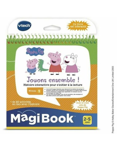 Children's interactive book Vtech Peppa Pig (FR)