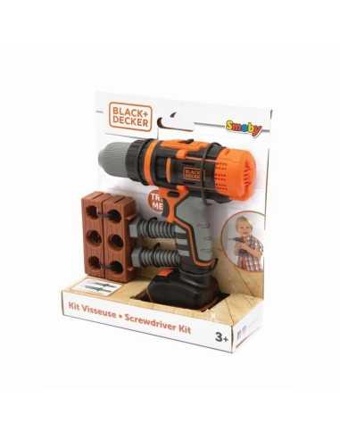 Spielzeug-Bohrmaschine Smoby Black + Decker