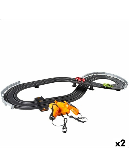 Piste de course Speed & Go 93 x 7 x 43 cm (2 Unités)