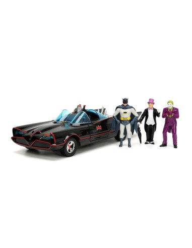 Auto Batman Batmóvil 1966 Classic 19 cm