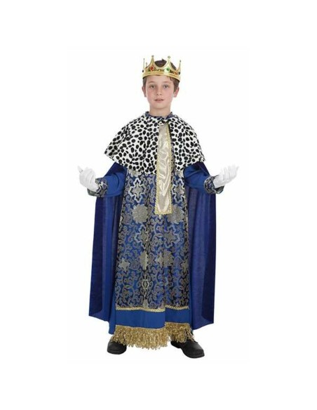 Costume for Children Creaciones Llopis Blue Wizard King Melchior