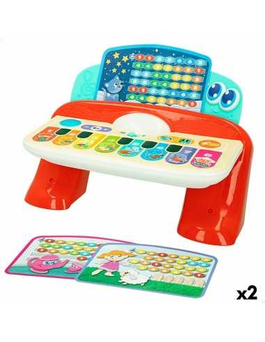 Piano Interattivo per Bambini Winfun 27 x 16 x 18 cm (2 Unità)