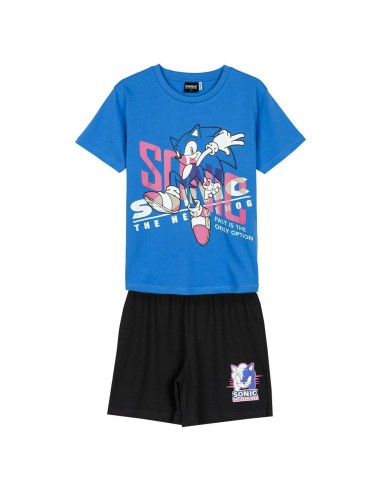 Pyjama Enfant Sonic Bleu