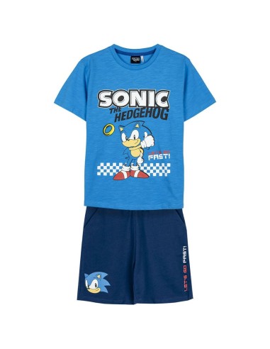 Bekleidungs-Set Sonic Blau