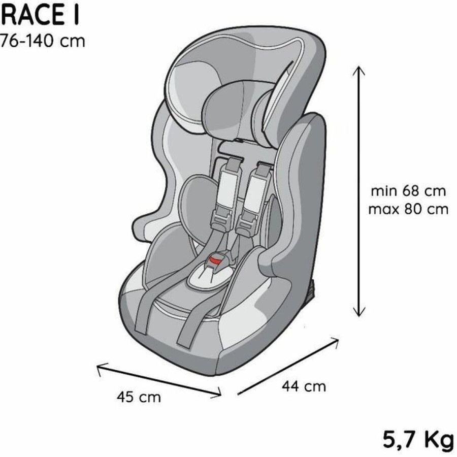 Autositz Nania RACE Grau