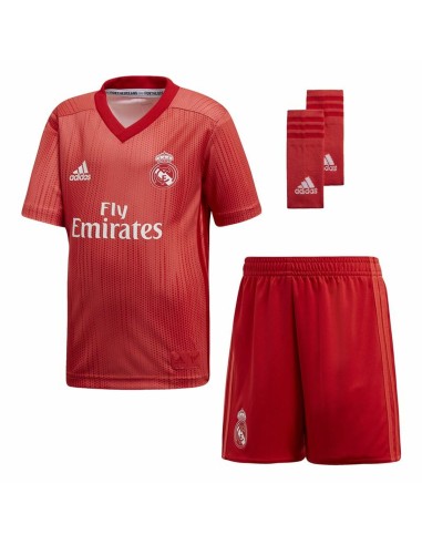 Completo Sportivo per Bambini Adidas Real Madrid 2018/2019 Rosso