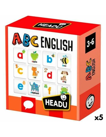 Jeu Éducation Enfant HEADU ABC English (5 Unités)