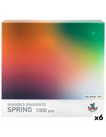 Puzzle Colorbaby Season's Gradients Spring 68 x 50 cm (6 Unità)