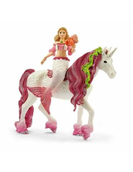 Licorne Schleich Sirene Feya on sea unicorn 3 Pièces