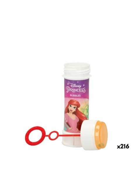 Pompe à bulle Disney Princess 60 ml 3,8 x 11,5 x 3,8 cm (216 Unités)